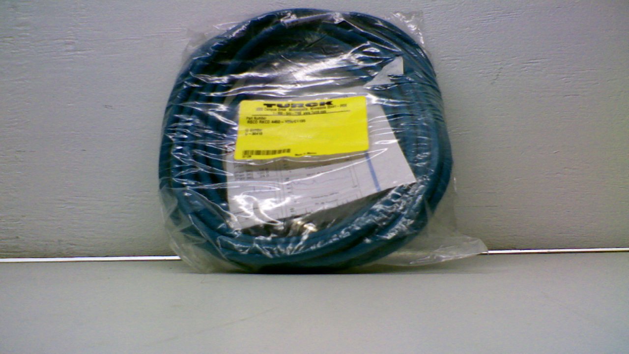 Turck Rscd Rkcd 4460-10M/C1195, Cordset, 4 Pole, M/F, 10Meter Rscd Rkcd 4460-10M/C1195