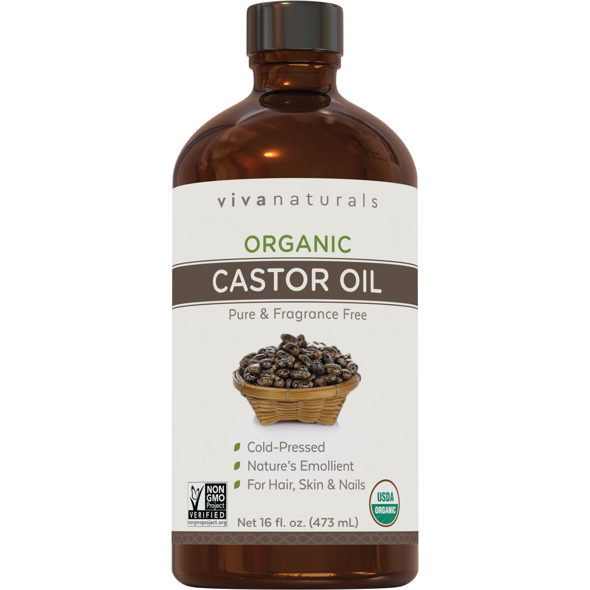Viva Naturals Organic Castor Oil