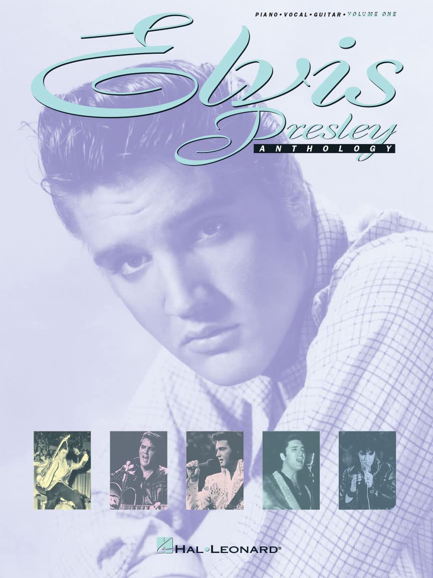 Elvis Presley Anthology - Volume 1 | Piano/Vocal/Guitar Songbook | Pop Rock Standards Comprehensive Artist Sheet Music Collection for Students | Over 200 Classic Songs in Two Volume Hardcover Set