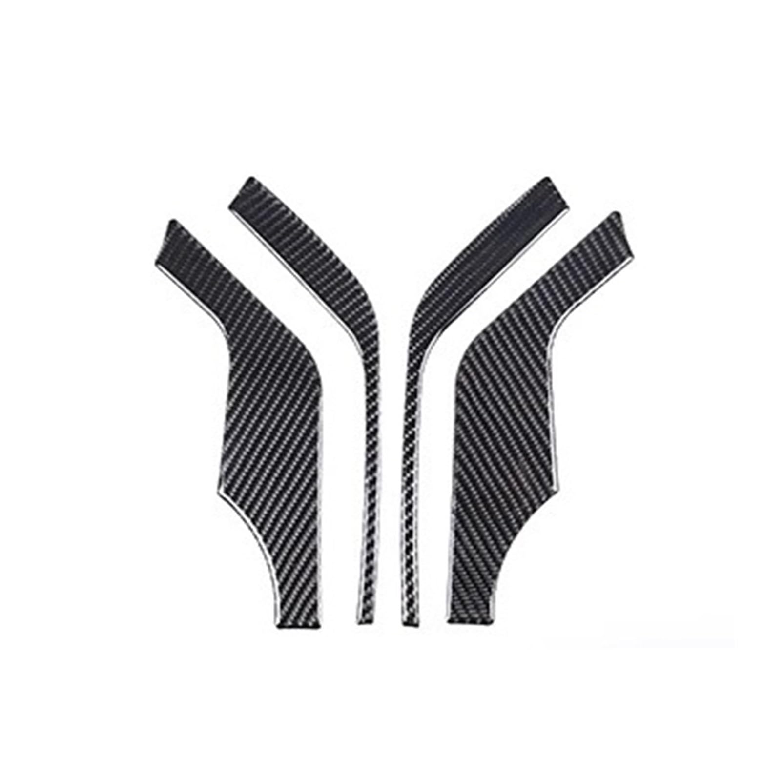 Oexrigru U Car Interior Moulding Trim For Chevrolet For Corvette C8 2020-2023 Carbon Fiber Dash Trim Gear Shift Console Cover Whole Interior Stickers Interior Accessories(U)