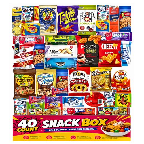 Ultimate Variety Sampler Care Package 40 Count - Ready To Gift As...
