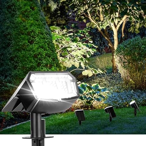AUDERWIN Solar Spot Lights 4 Pack Cover