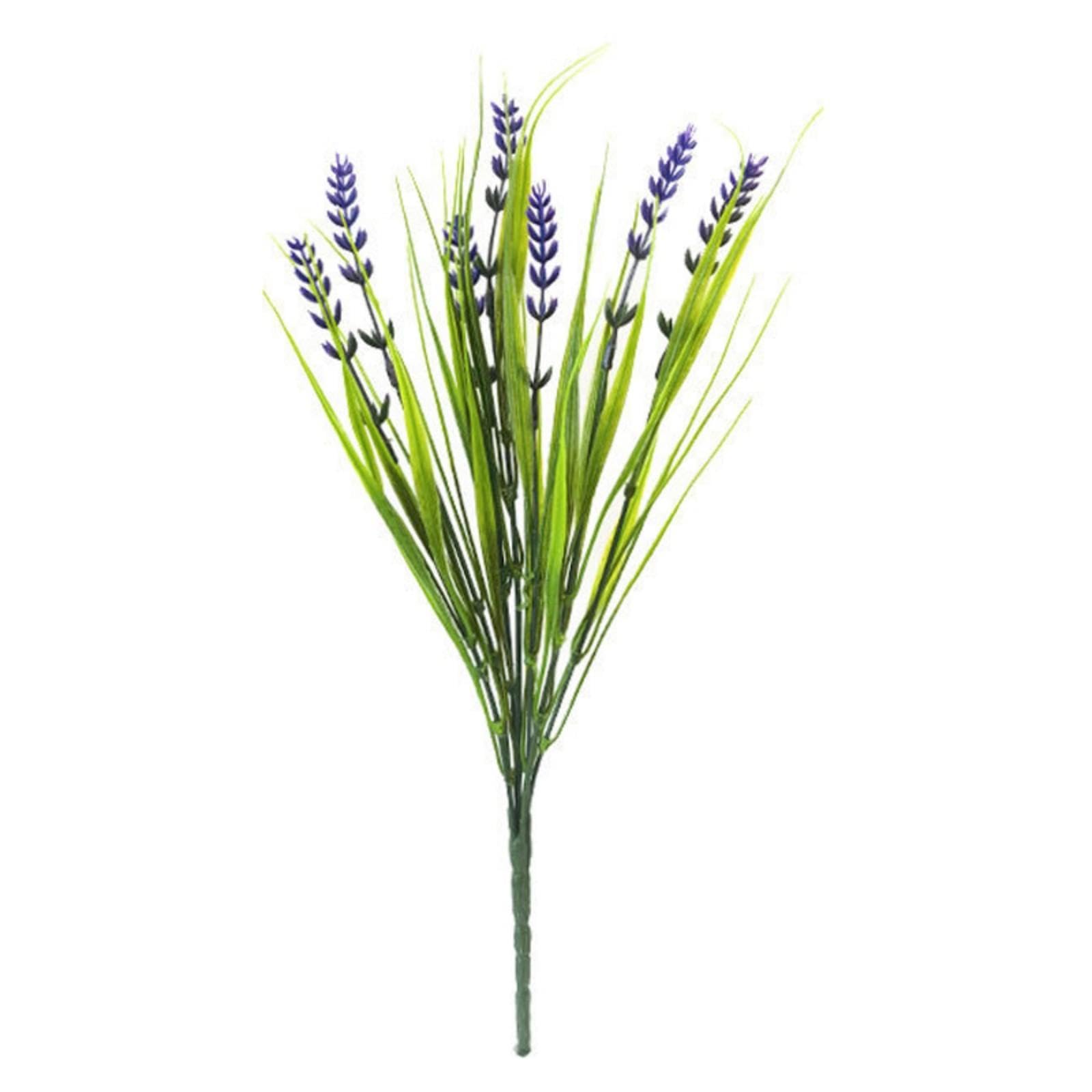 Bbajszx Realistic Lavenders Plant 35Cm Tall with 7 Stems Offices Realistic Branches Perfect for Table Centerpieces Decors Offices Branches