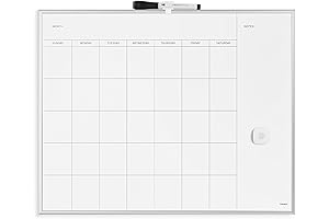 U Brands Magnetic Dry Erase Calendar Board: Plan Your Year with Style and Efficiency