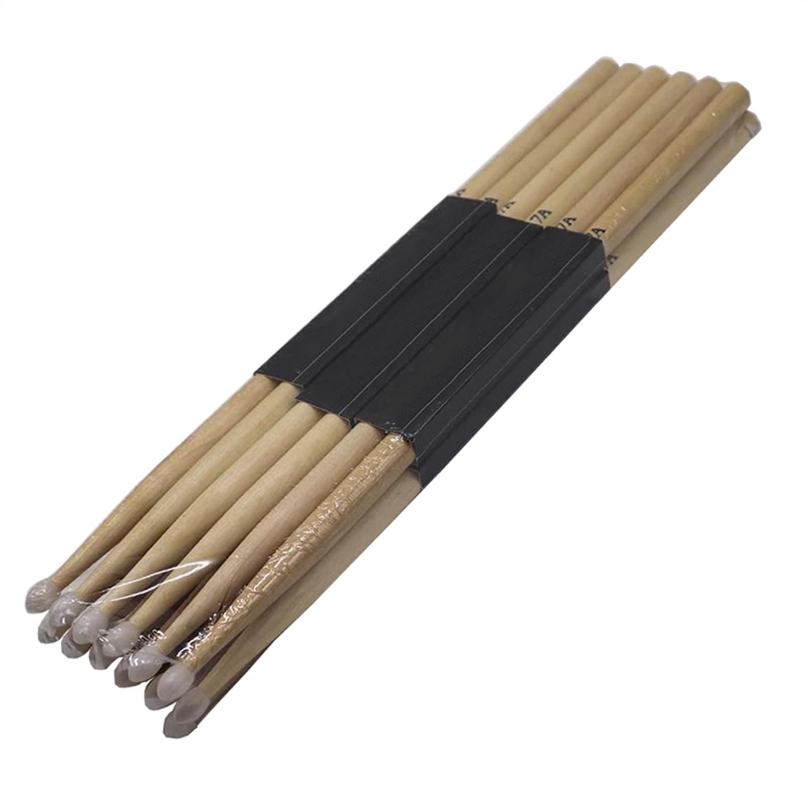 6 Paar 7A Drumsticks Mit Nylonspitze, Ahornholz-Drumsticks, Mattes Finish, Drumsticks Aus Holz Schlagzeug Sticks Set