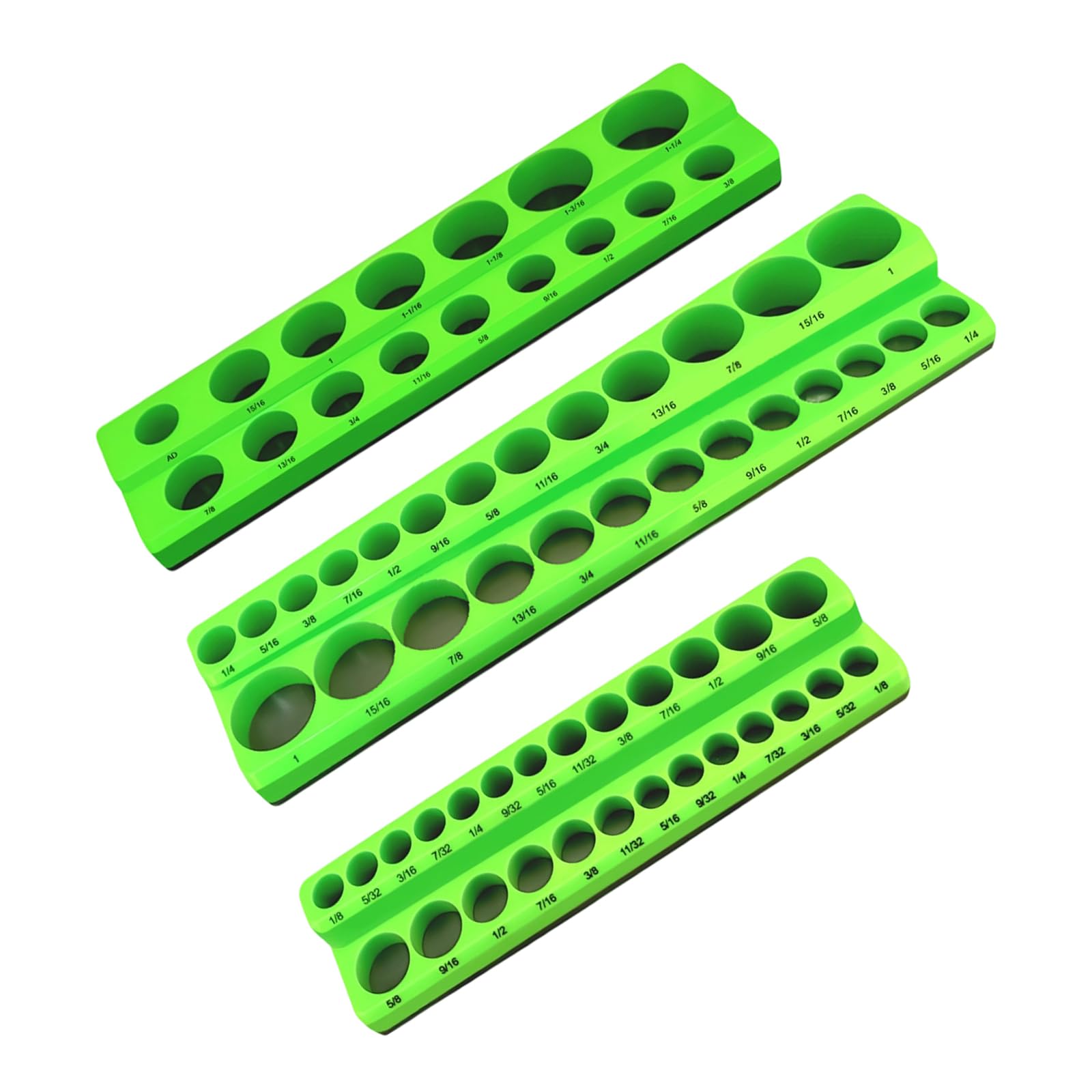 Socket Organizers Socket Display Holder 1 / 2inch 3 / 8inch 1 / 4inch Drive Metric Trays Professional Planner Rack