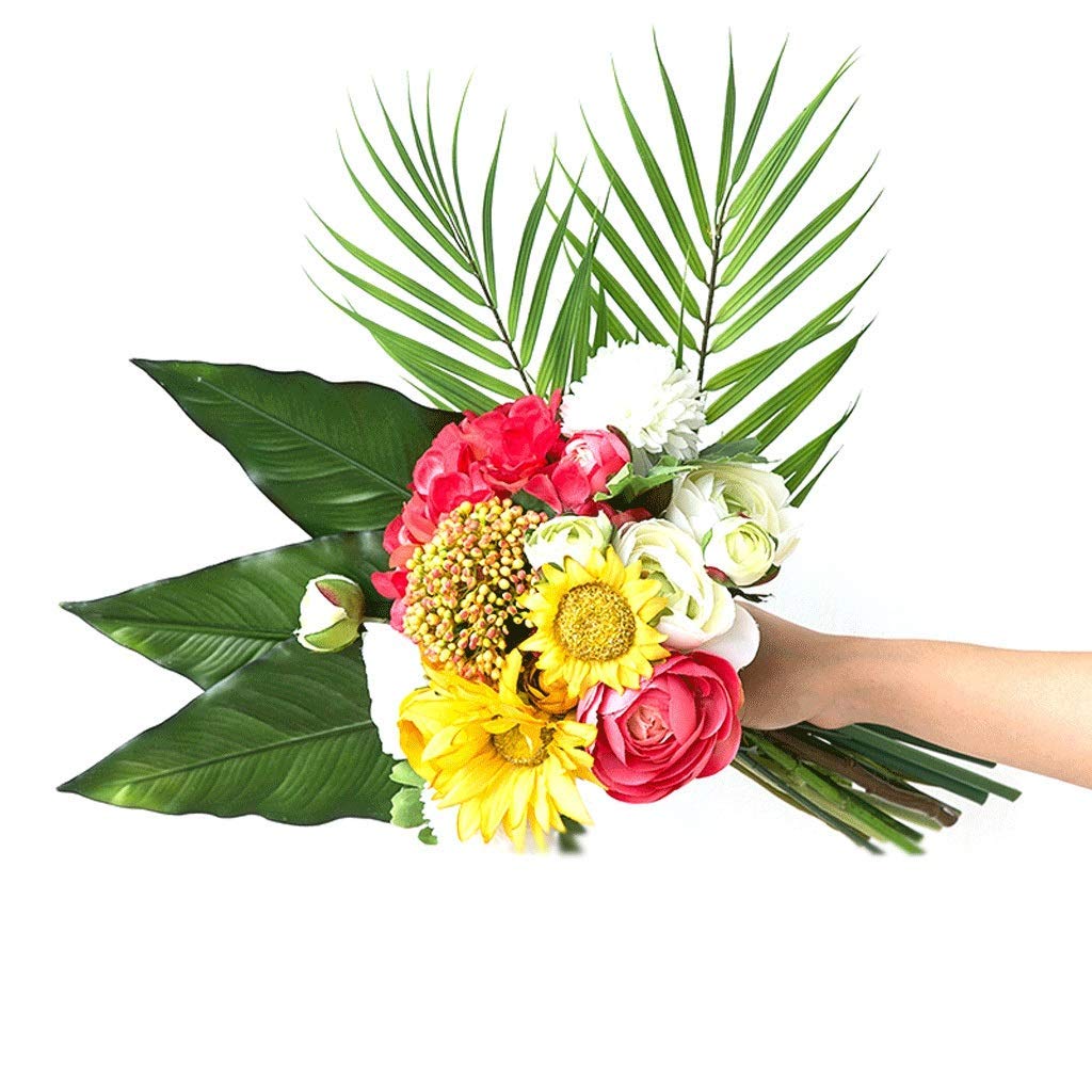 XDLEDMKIZ Artificial Flowers Nordic Style Simulation Bouquet Decoration Ornaments Living Room Bedroom Crafts Fake Flowers,B
