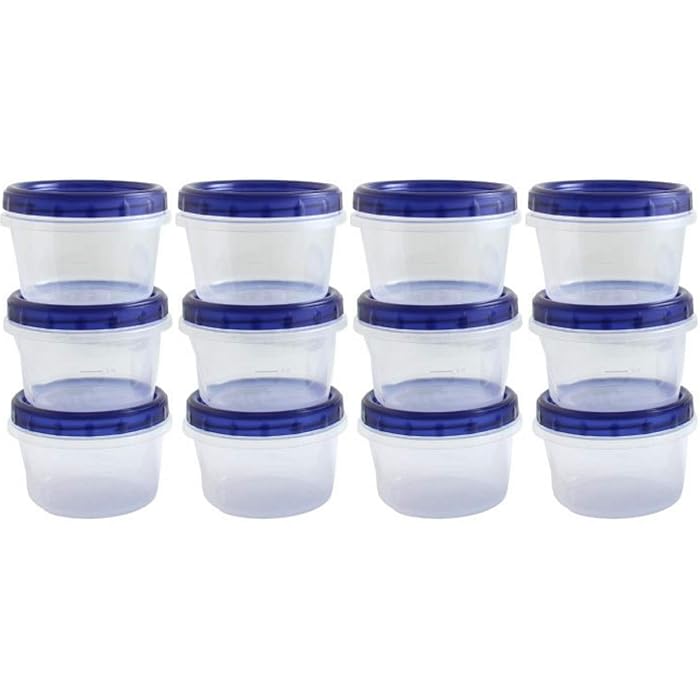 Buy Twist Top Food Deli Containers Screw And Seal Lid 16 Oz Stackable