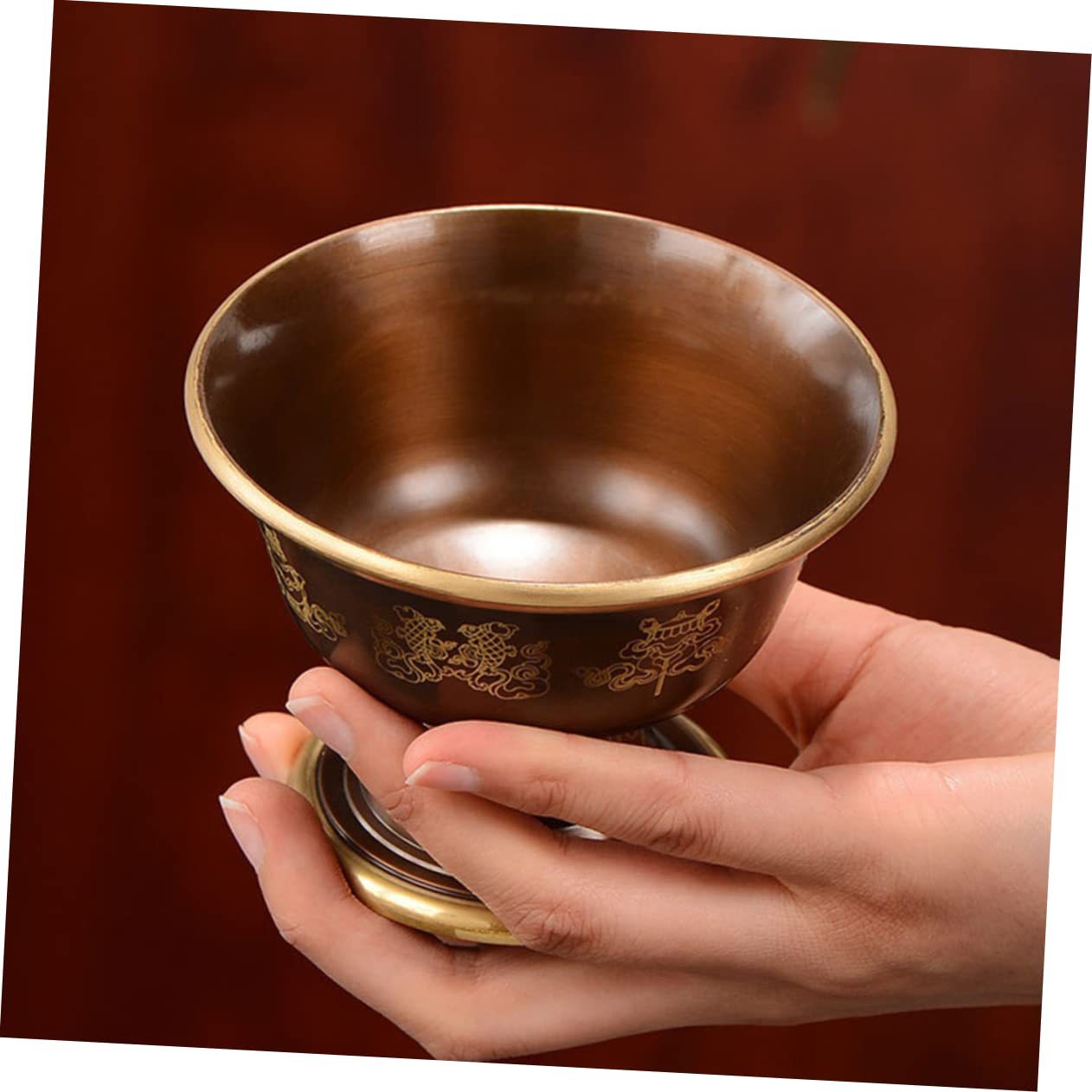 Amazon | MOLUCKFU ウォーターカップ チベットのお供え物 仏杯 Amazon | MOLUCKFU ウォーターカップ チベットのお供え物 仏杯