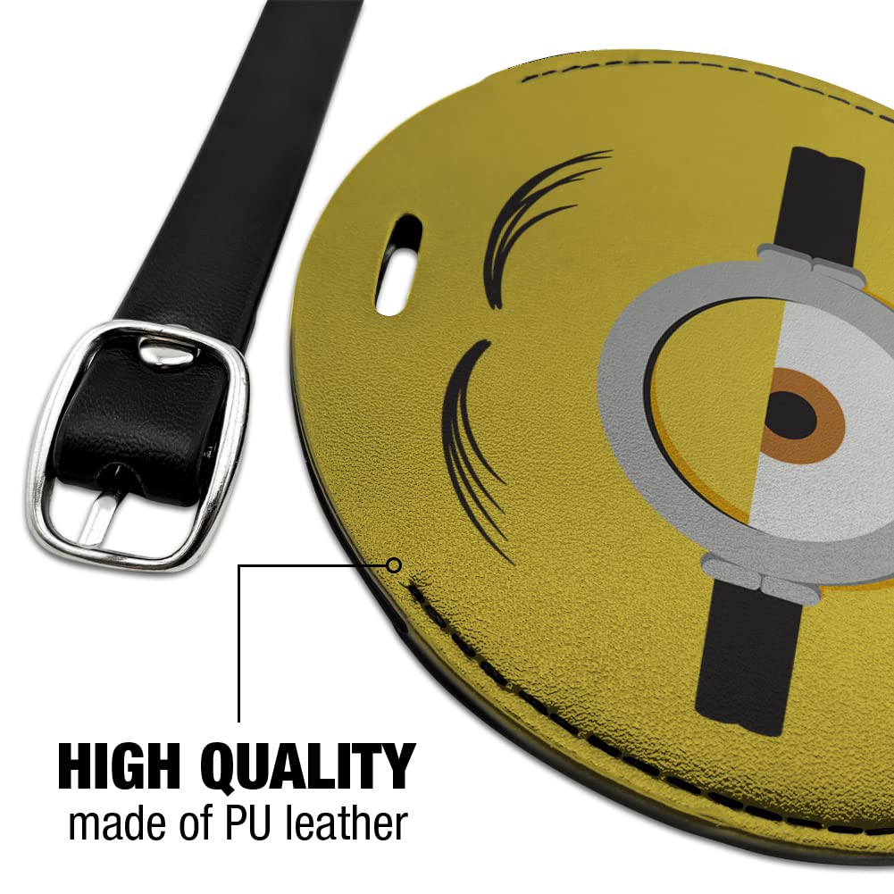 Amazon.co.jp: ミニオンズ スチュアートフェイス ラウンドレザー