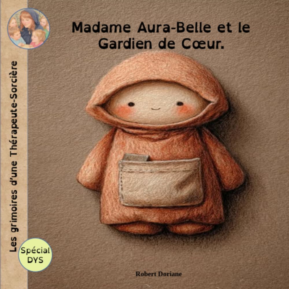 Les grimoires d'une Thérapeute-Sorcière: Madame Aura-Belle et le Gardien de cœur.