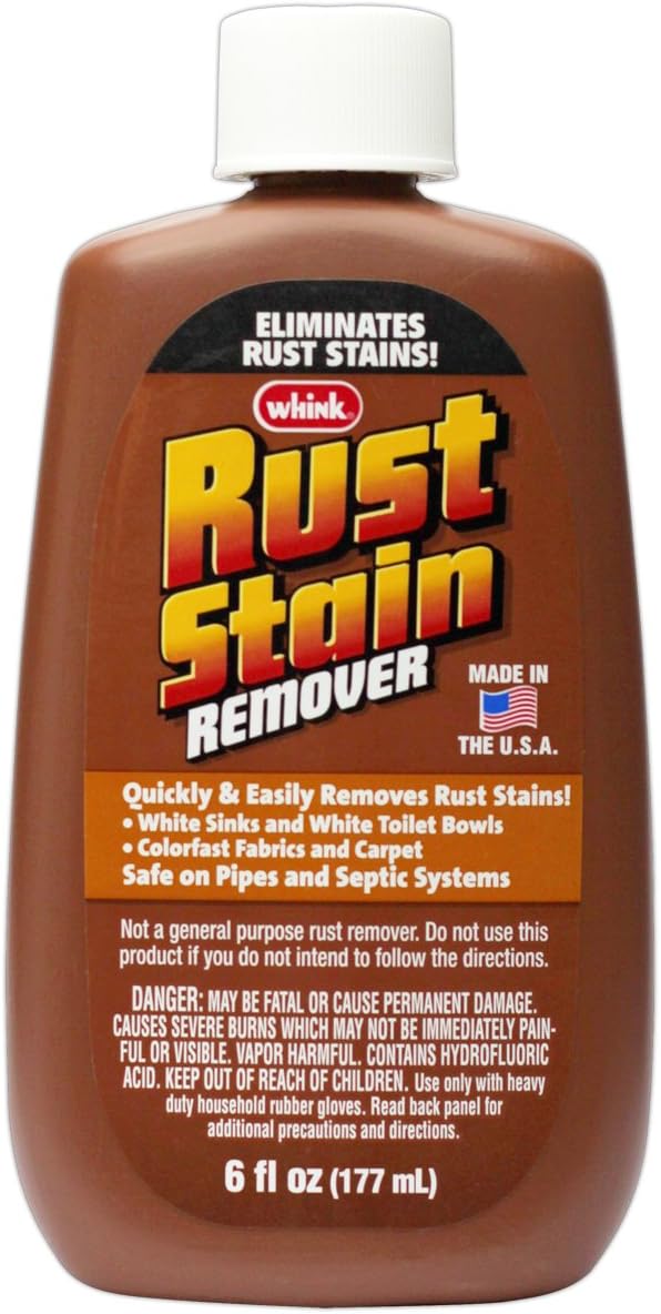 Whink Rust Stain Remover 6 Ounce Amazon.ca Health & Personal Care