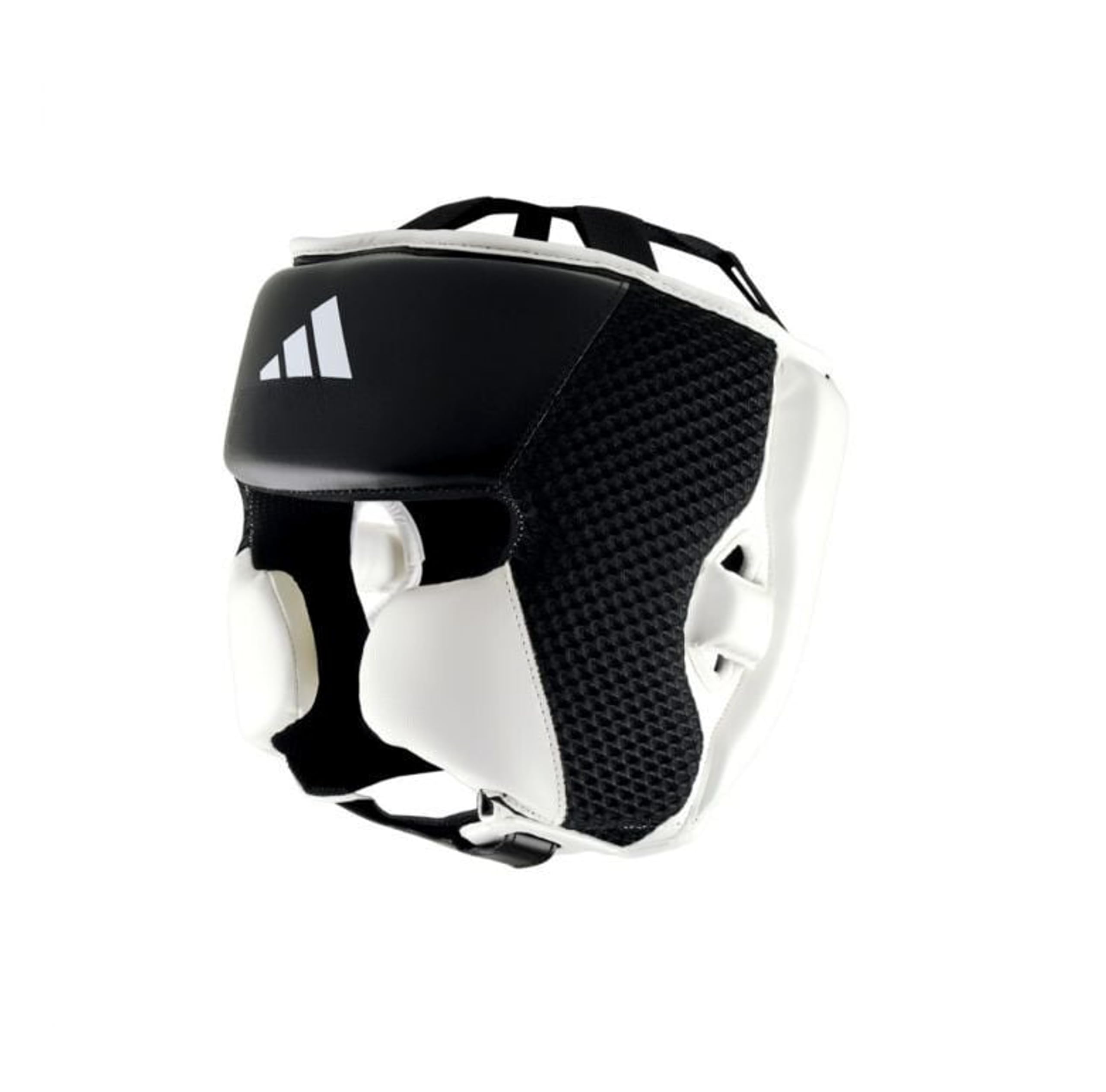 adidas Hybrid 150 Head Guard - CE-Approved Boxing Headguard with Forehead, Ear, and Cheek Protection, Multilayered Foam Padding, Non-Slip Training Gear for Boxing, MMA, & Martial Arts, Medium