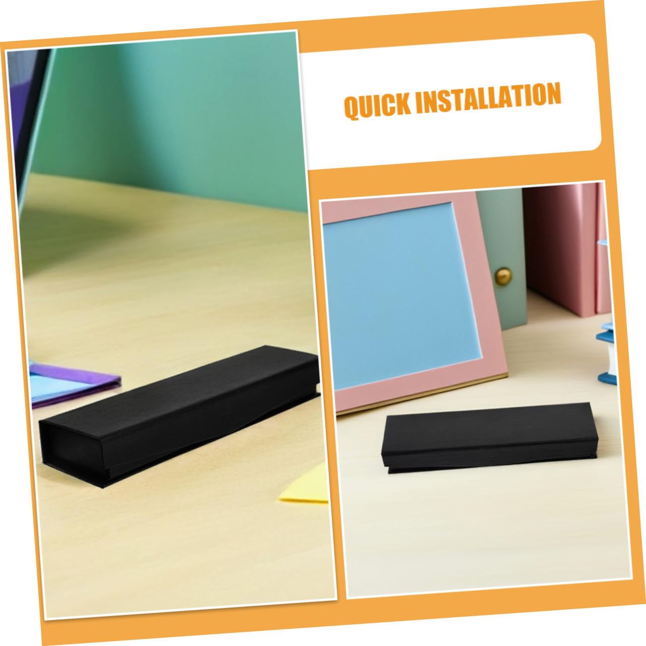 Operitacx 10 Piezas Caja para Bolígrafos Vacía con Tapa Abatible Unidades Estuche Resistente para Bolígrafos Fuente Bola Organizador Práctico para Oficina y Regalos Empresariales