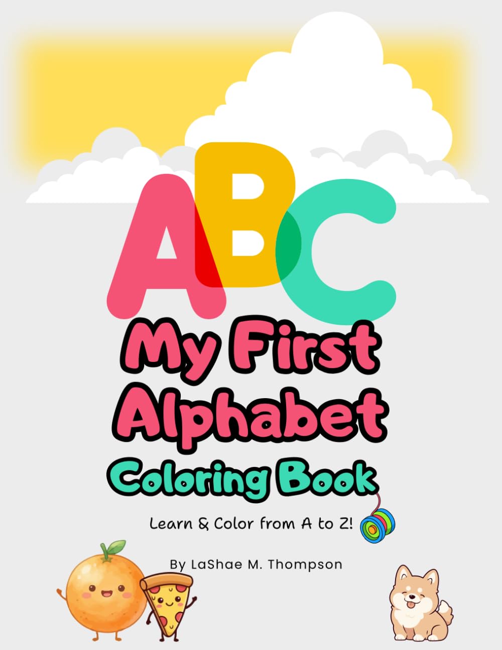 My 1st Alphabet Coloring Book