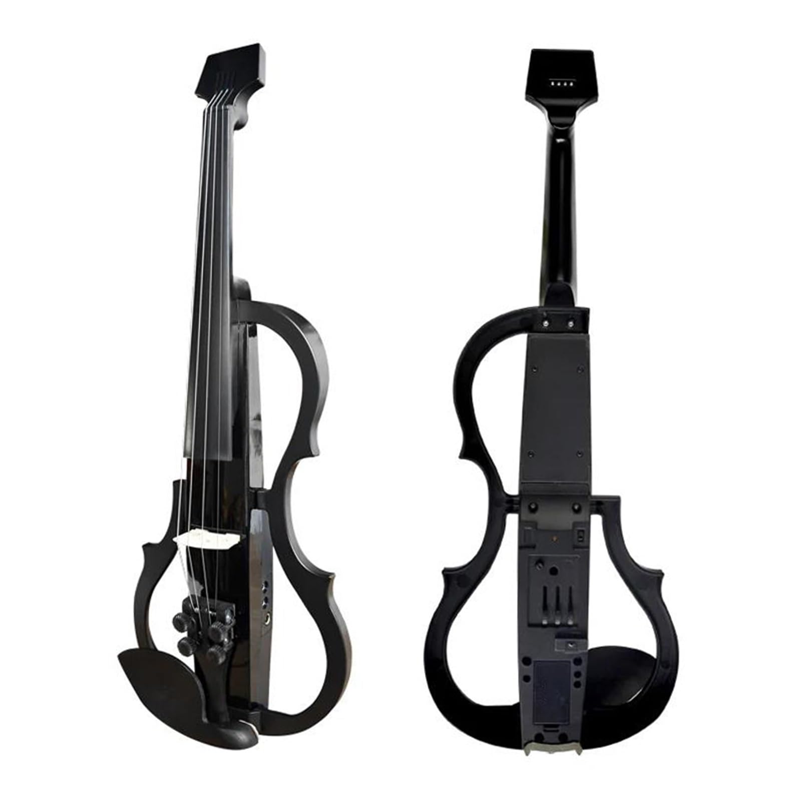 Violino Set Violino Elettrico In Fibra Di Carbonio Strumenti A 4/4 Corde Violino Acustico Elettrico