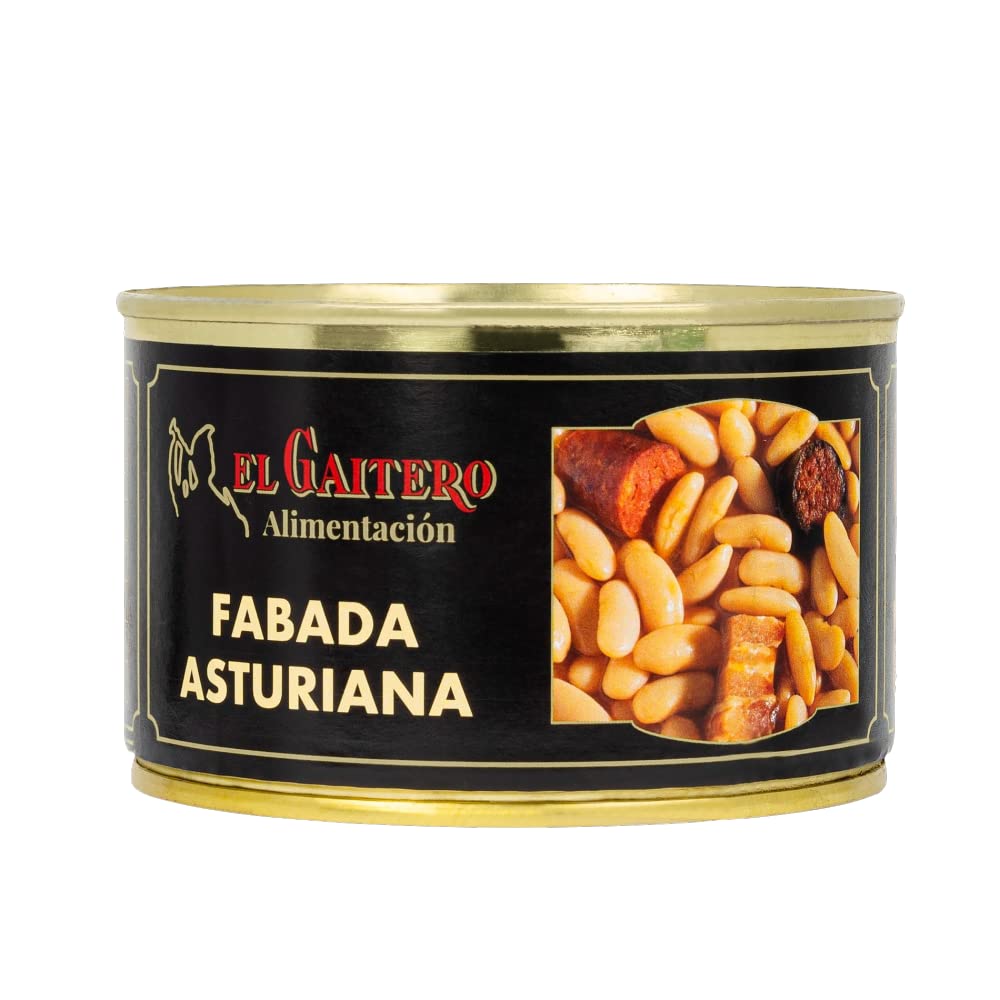 El Gaitero Fabada Asturiana enlatada con chorizo y morcilla 12 latas 430gr