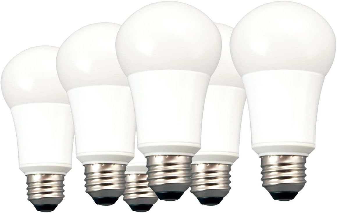 TCP 40W Equivalent LED Light, Non-Dimmable, Daylight (5000K) (Pack of 6)