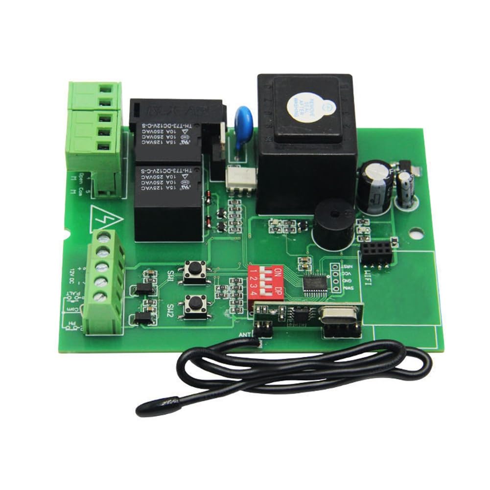 Récepteur de Moteur Tubulaire Universel AC220 V pour Porte de Garage avec Télécommande pour Ouvre-Porte à Volet Roulant