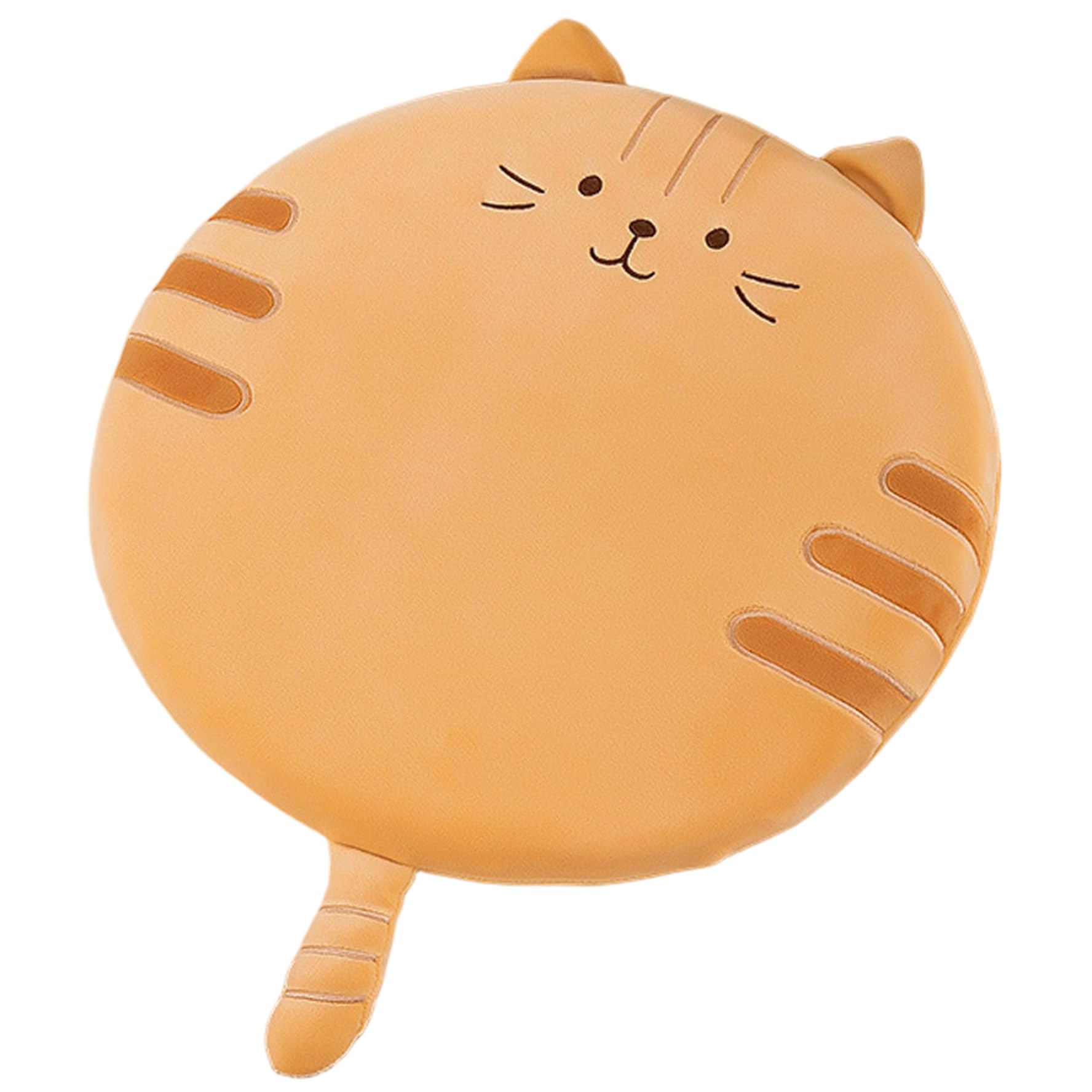 Cojines de silla redonda con espuma de gato de dibujos animados para asiento diario