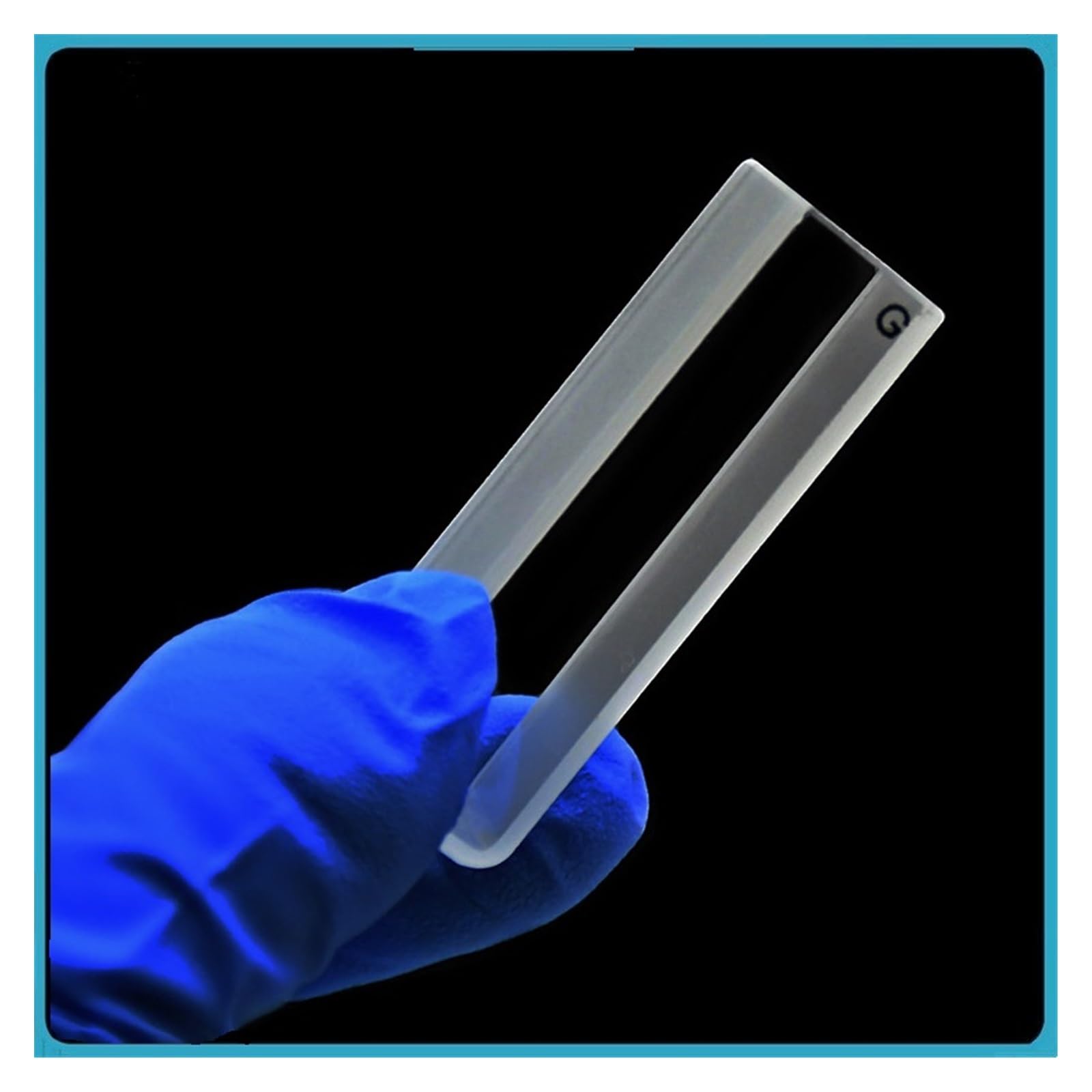Glasküvette, Flüssigkeitsprobenzelle, Lichtweg, 10 mm, Absorptionszellen, 3,5 ml, Verwendung for Spektrophotometer, Frittensintertechnologie, 4 Stück