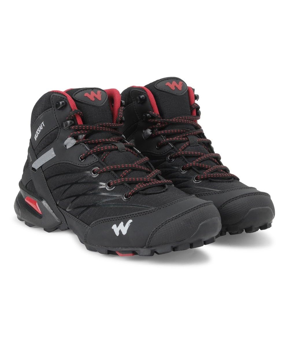 Wildcraft Mens RuNX Hugo HA Trail Shoes (Black, 8) (B0CTTRQWVD) Amazon Price History, Amazon Price Tracker