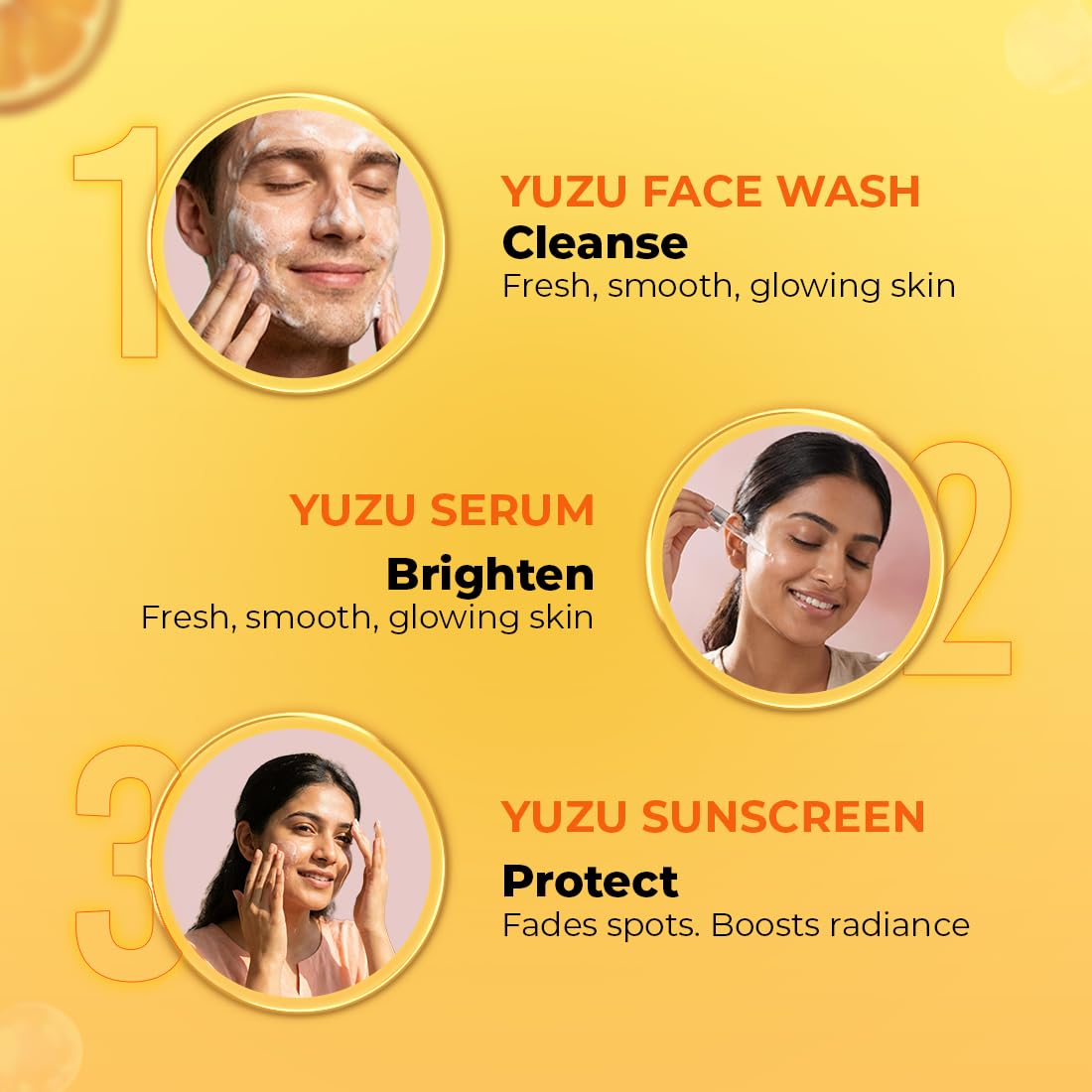 WOW Skin Science Japanese Yuzu Brightening Skincare Combo | Face