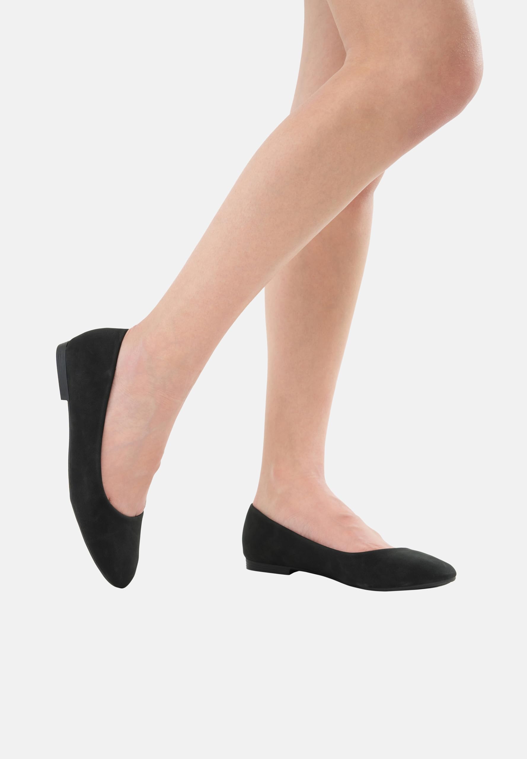 Elara Ballerines Femme Confortable Slip-Ons Plat Chunkyrayan
