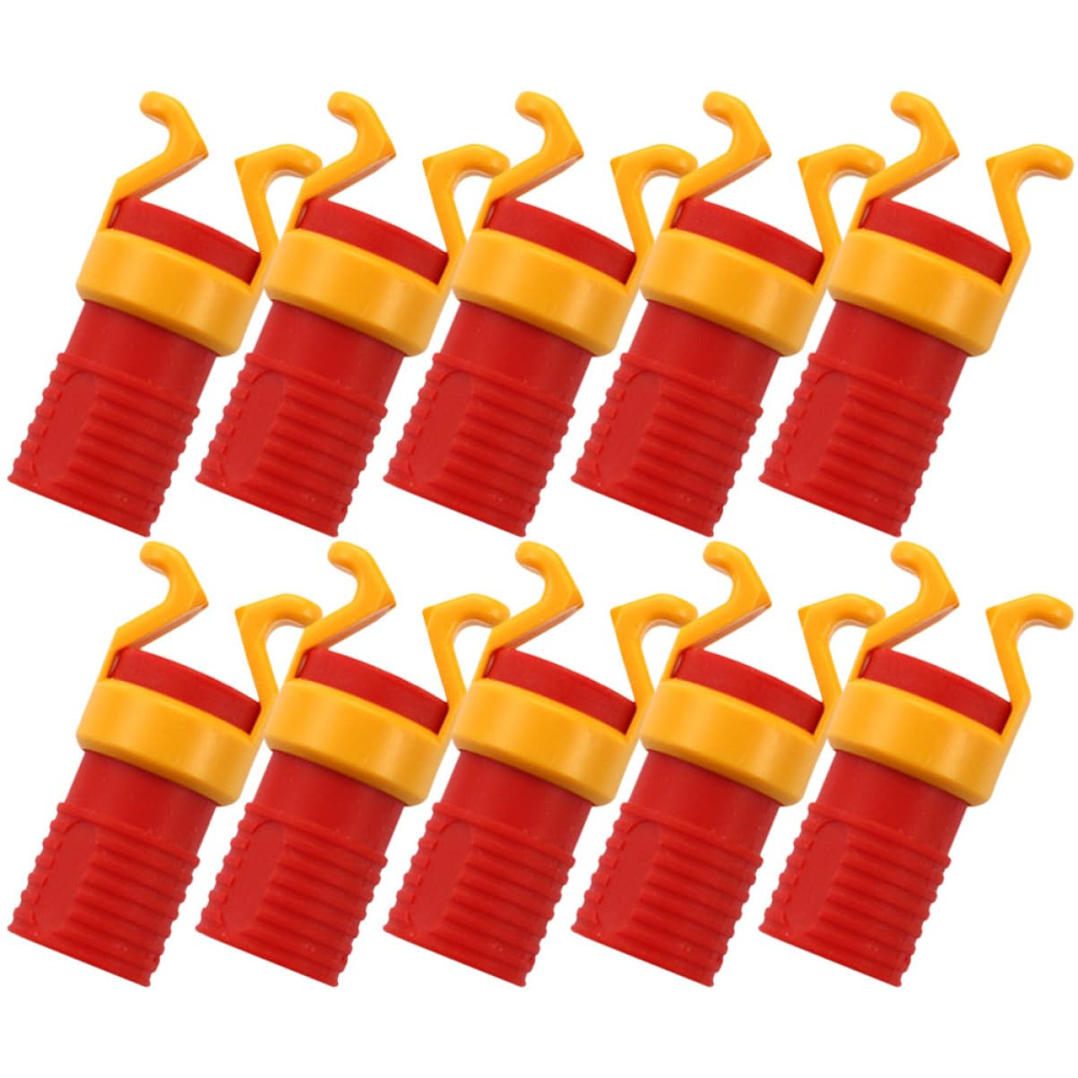 IWOWHERO 10pcs Screw Holder Screw Clips Universal Tools Woodworking Screw Gripper Hand Screw Clamp Must Have Woodworking Tools Screw Fixing Tools Screws Fixing Holder Hand Tool Abs