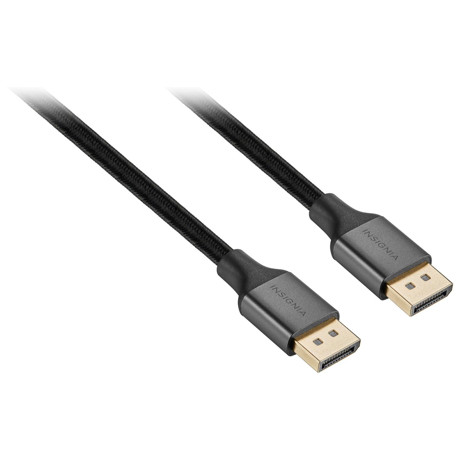 Insignia 10' DisplayPort Cable - Black - 4K Ultra HD - 10 Foot Length for Extended Reach - Model: NS-PDD1019