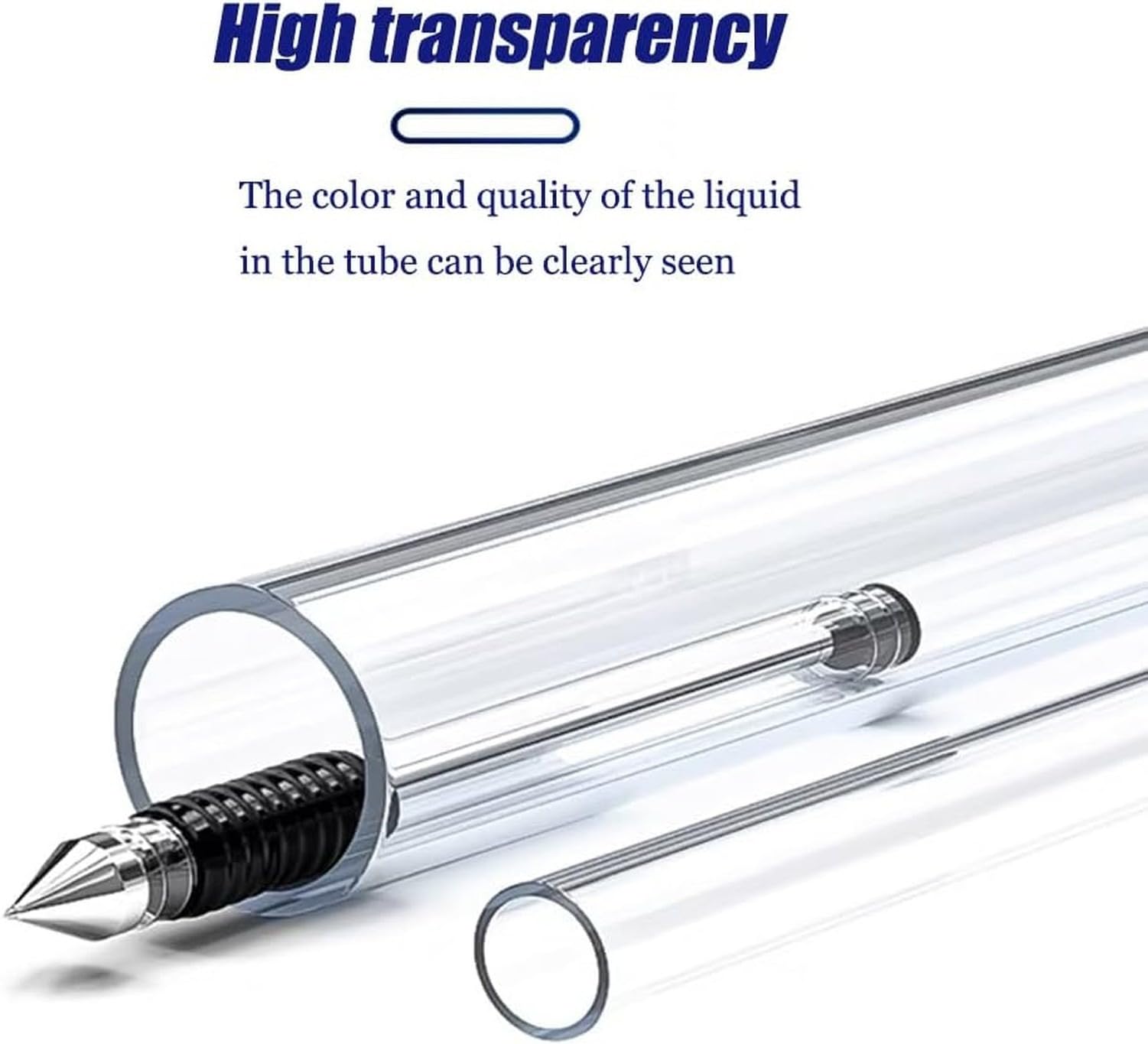 Tubo Policarbonato Rígido Transparente para Drenaje, 90mm * 2mm, 90mm * 2mm