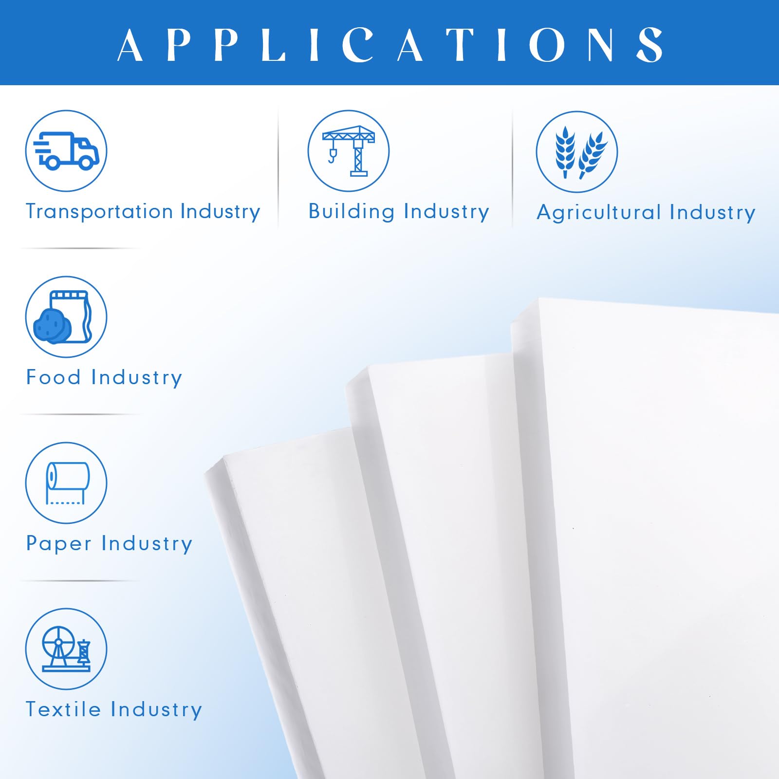 HDPE Plastic Sheets - 4 Pack for DIY Projects -7
