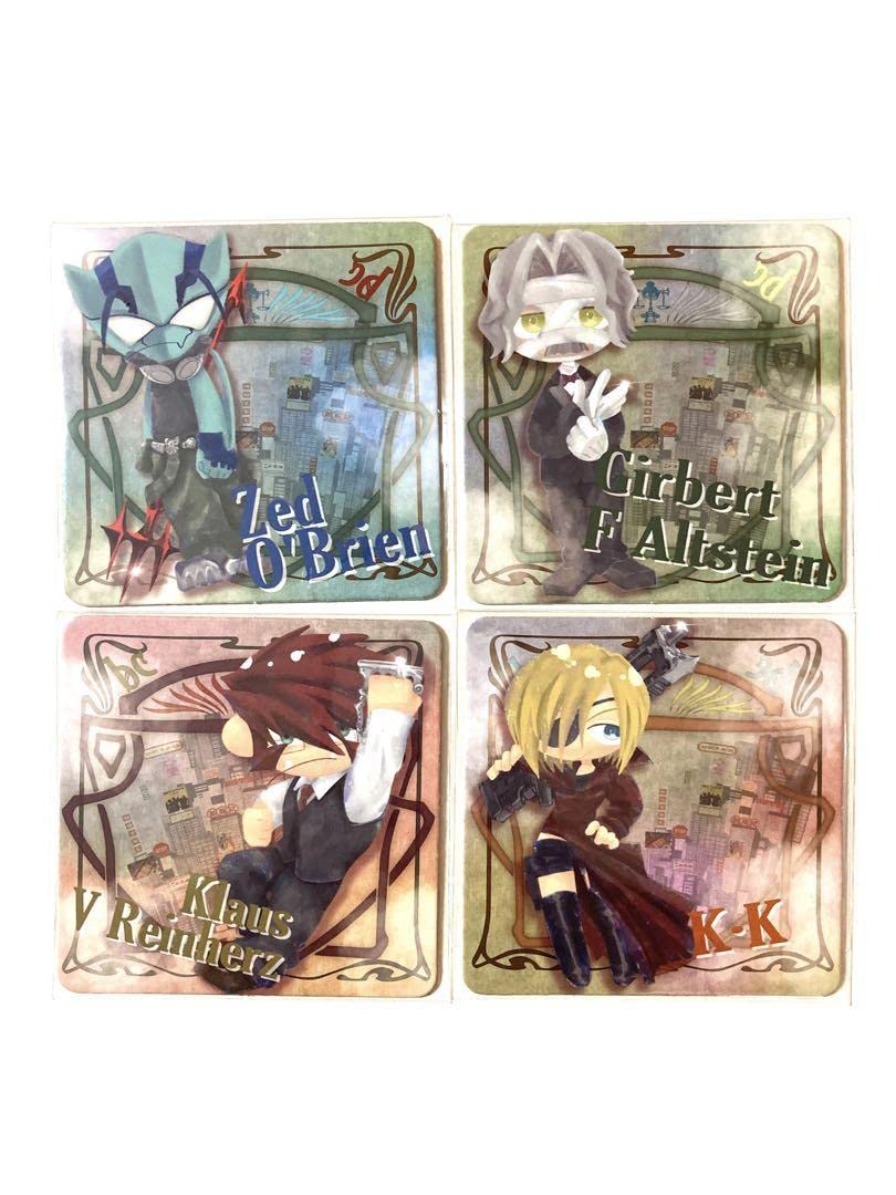 ラバーコースター（4種） GOODS-PRODUCTS | TVアニメ『血界戦線』公式