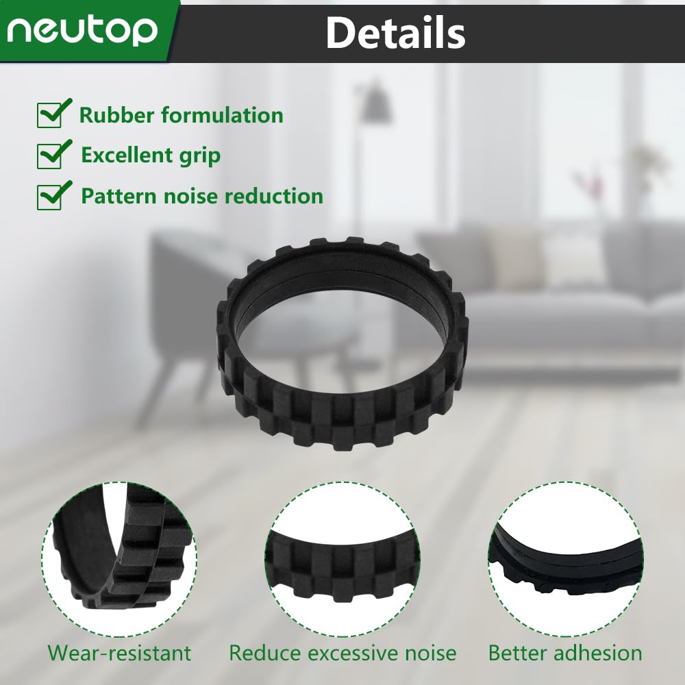 Roomba Tire Replacement - 4 Pack -3 Roomba Tire Replacement - 4 Pack -3