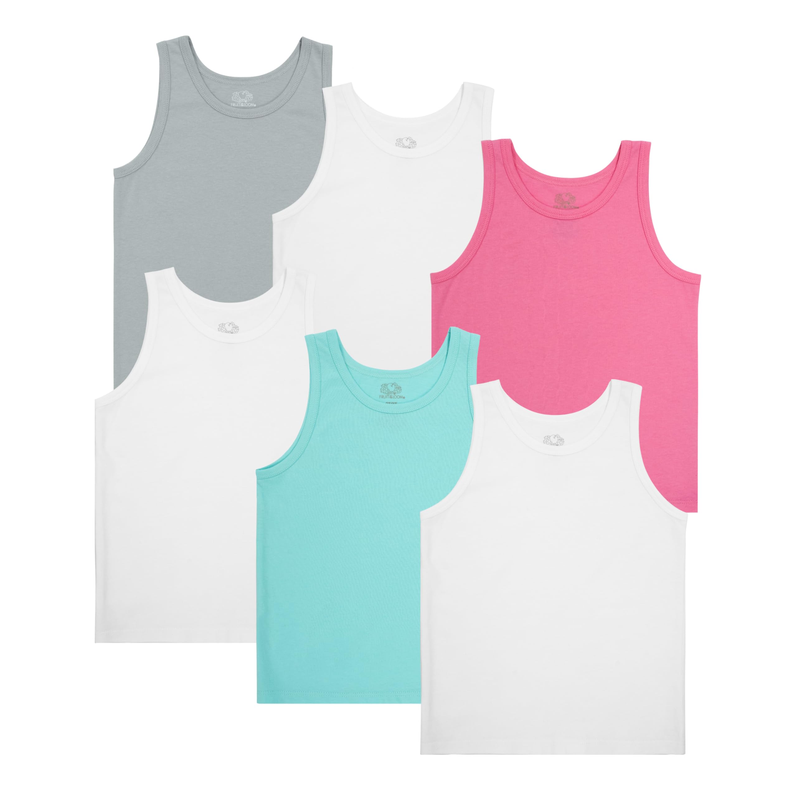 Fruit of the Loom Girls Undershirts (Camis &amp; Tanks)