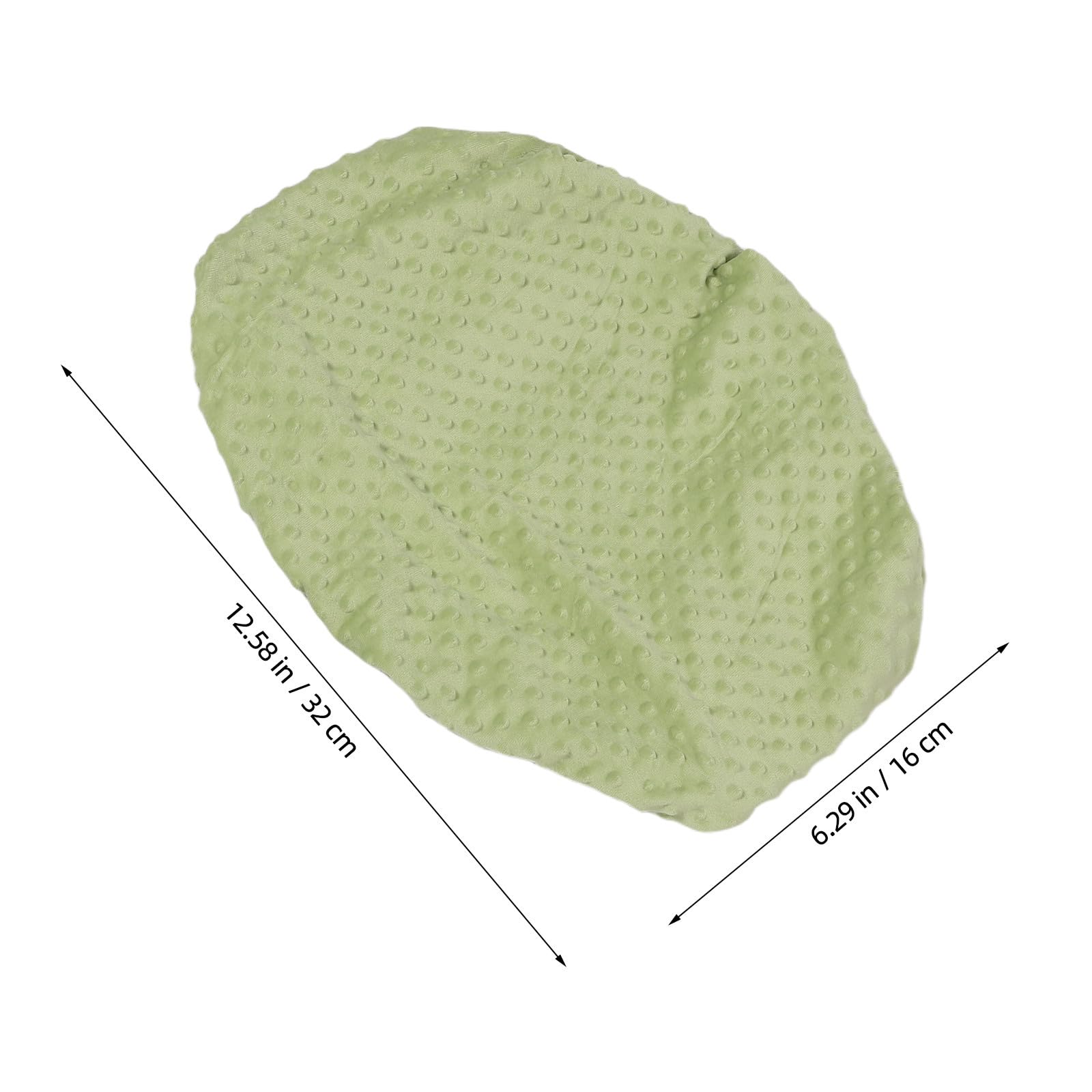 Funda para Cambiador de Pañales de Felpa Suave y Delicada, Diseño Fácil de Quitar, Tamaño 60x35x0.8cm, Paquete de 4 Piezas para Cunas y Cambiadores en Guarderías