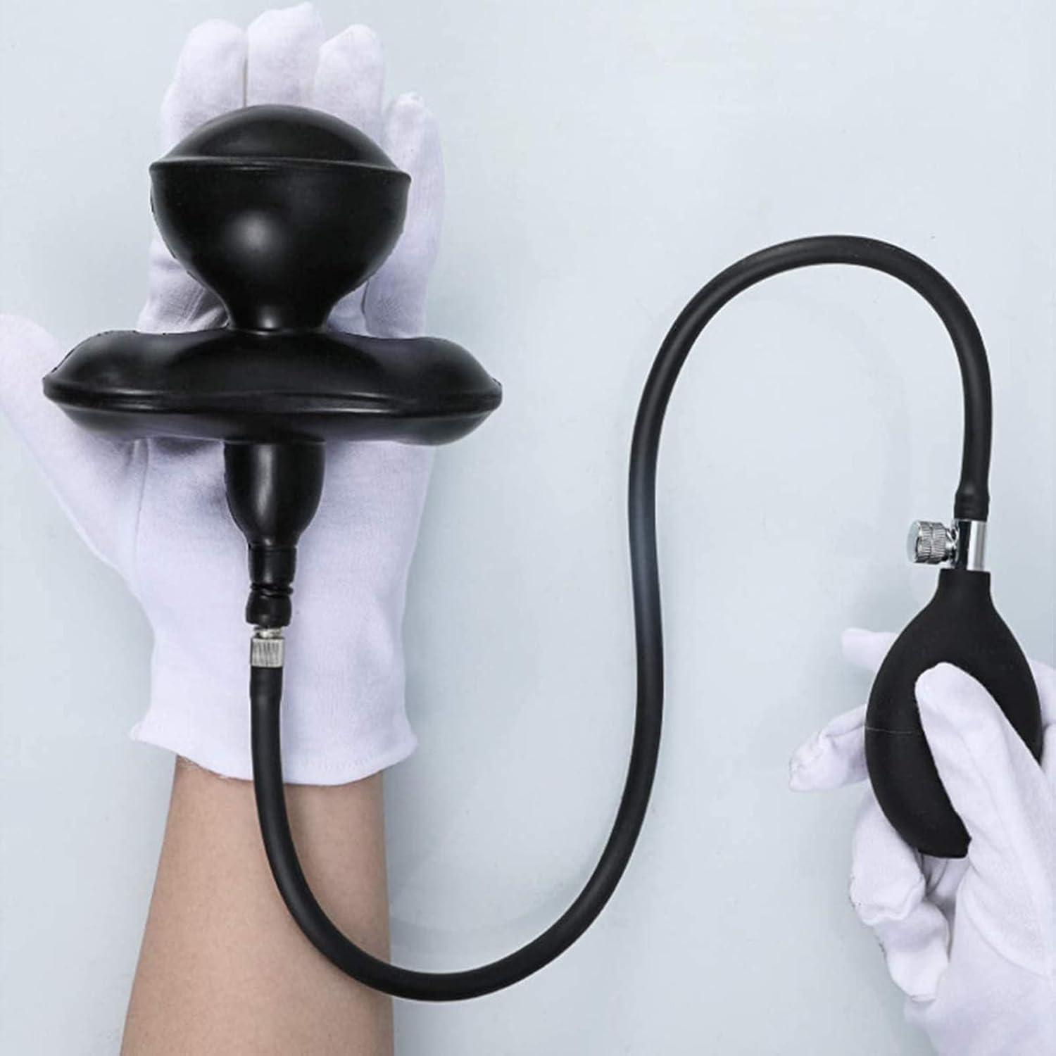 Gag gonflable de bouche de sangle de silicone, sangle réglable adulte de BDSM sur le bâillon de bouche(Without straps)