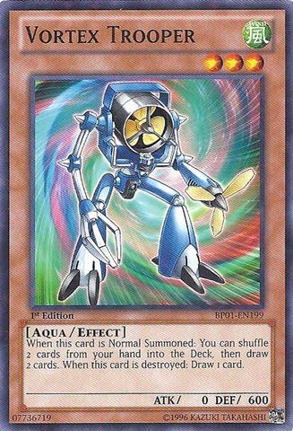 YU-GI-OH! - Vortex Trooper (BP01-EN199) - Battle Pack Epic Dawn - 1 Edición - Starfoil Rare
