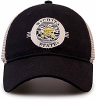 Vista 21 de The Game NCAA Snapback - Parche de malla - Comodidad clásica - Tamaño ajustable - Deja que todos sepan a qué equipo apoyas