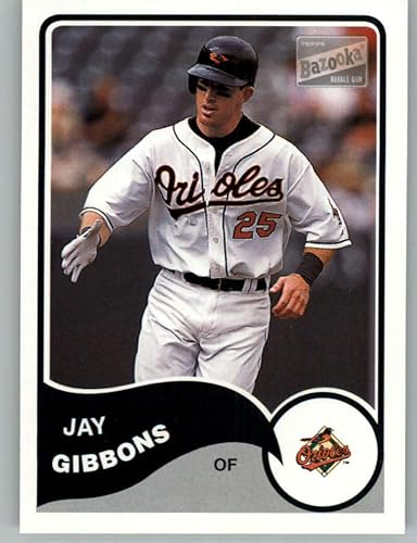 2003 Bazooka #126 Jay Gibbons NM-MT Baltimore Orioles Baseball MLB