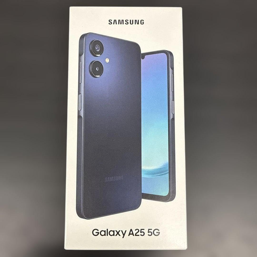Amazon | Galaxy A25 5G (ブラック) キャリア版 SIMフリー【国内全