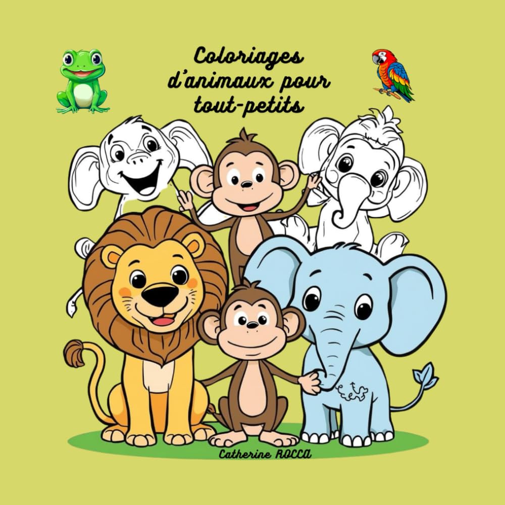 Coloriages d'animaux pour tout-petits
