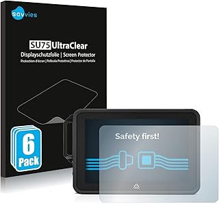 Savvies Screen Protector compatible with Atomos Shogun Connect Protection Film Clear 6-Pack