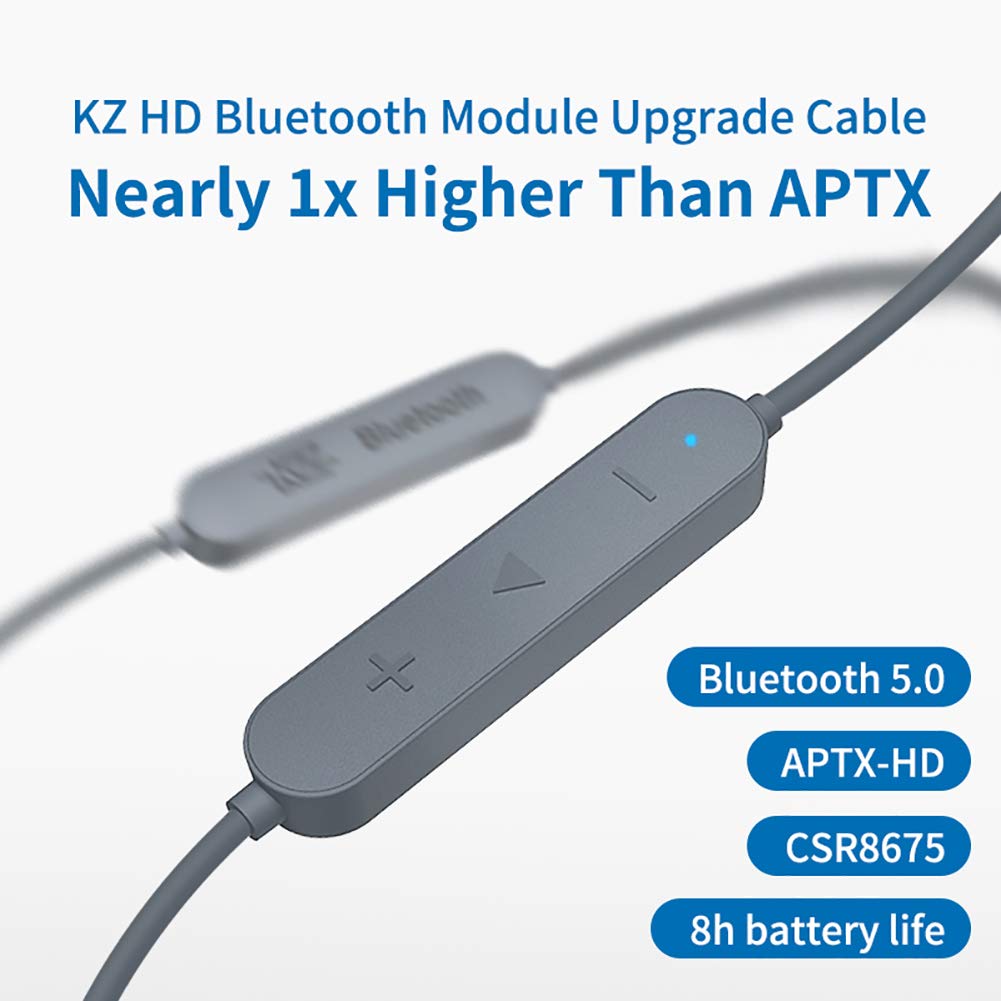 Amazon.co.jp: KZ 0.75mm B/Cピン Bluetooth 5.0 イヤホンケーブル ZST
