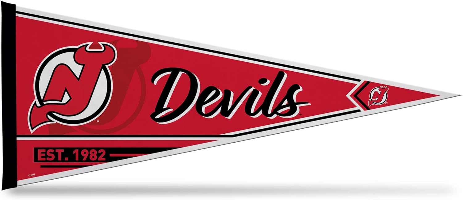 Rico Industries NHL Hockey Classic 12" x 30" Felt Wall Décor Pennant - Great for Home/Bed Room/Man Cave Décor