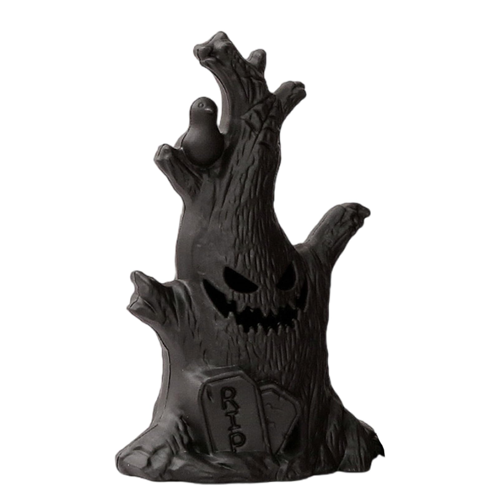 carotoe Eye Catching Halloween Pumpkin Specter Tree Lamp Unique Tree Ornament for Family Celebration and School Decors Sturdy