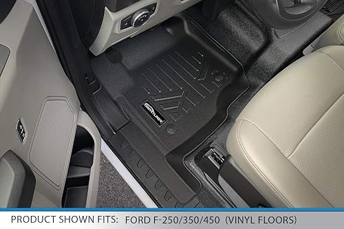 Miniatura 2 de MAXLINER - Juego de alfombrillas personalizadas de primera fila compatibles con Ford F-250 2017-2025