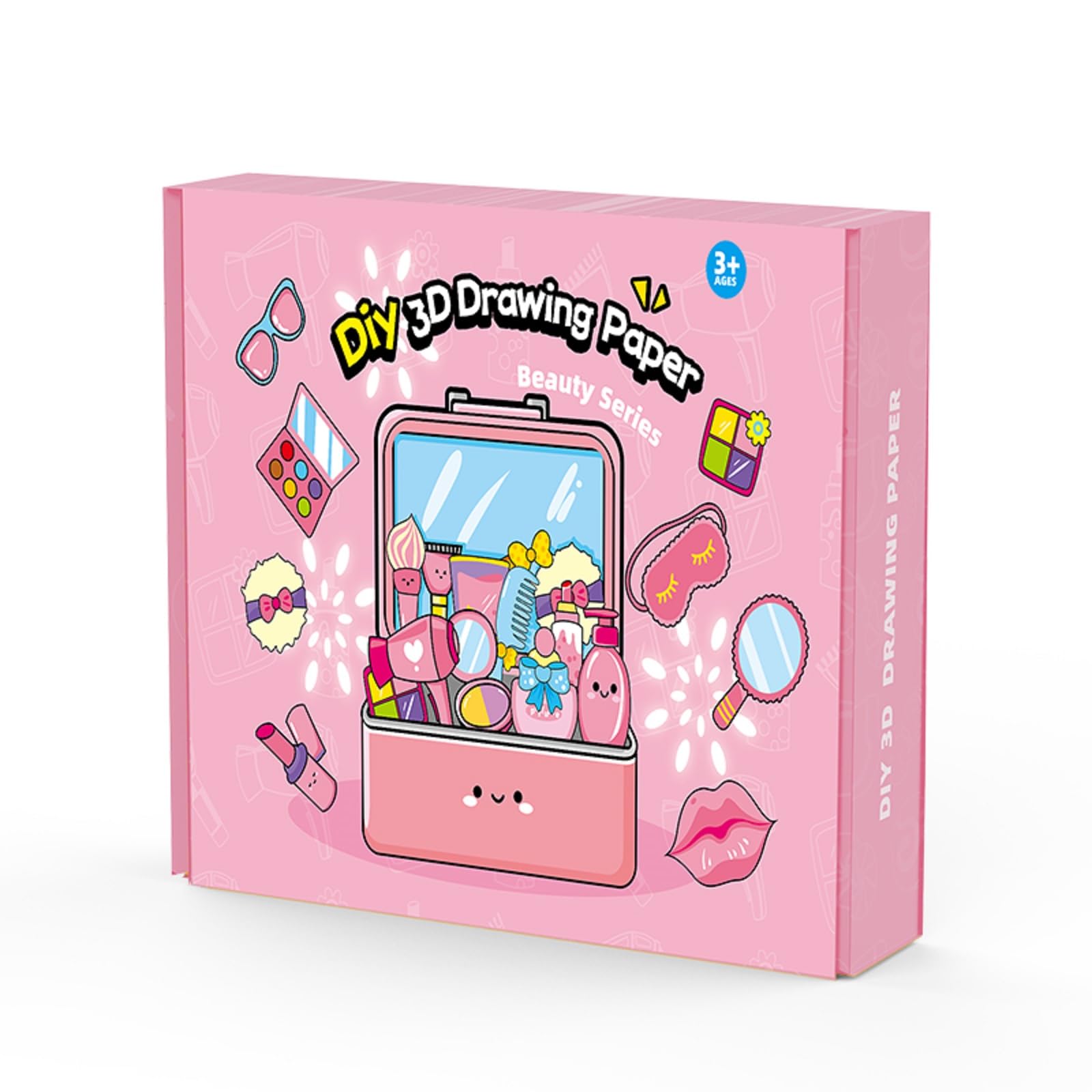 Photo 1 of ***MISSING PARTS**Snidov 3D Puffy Paint Kit for Kids Ages 3+ | 12 Colors Magic Foam Paint & 21 Art Canvases | DIY Texture Painting Kit with Display Bags & Chains (Pink)