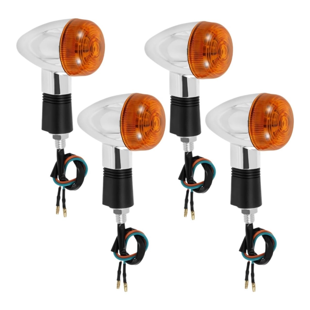 Indicateurs Lot De 4 Clignotants Universels Pour Moto