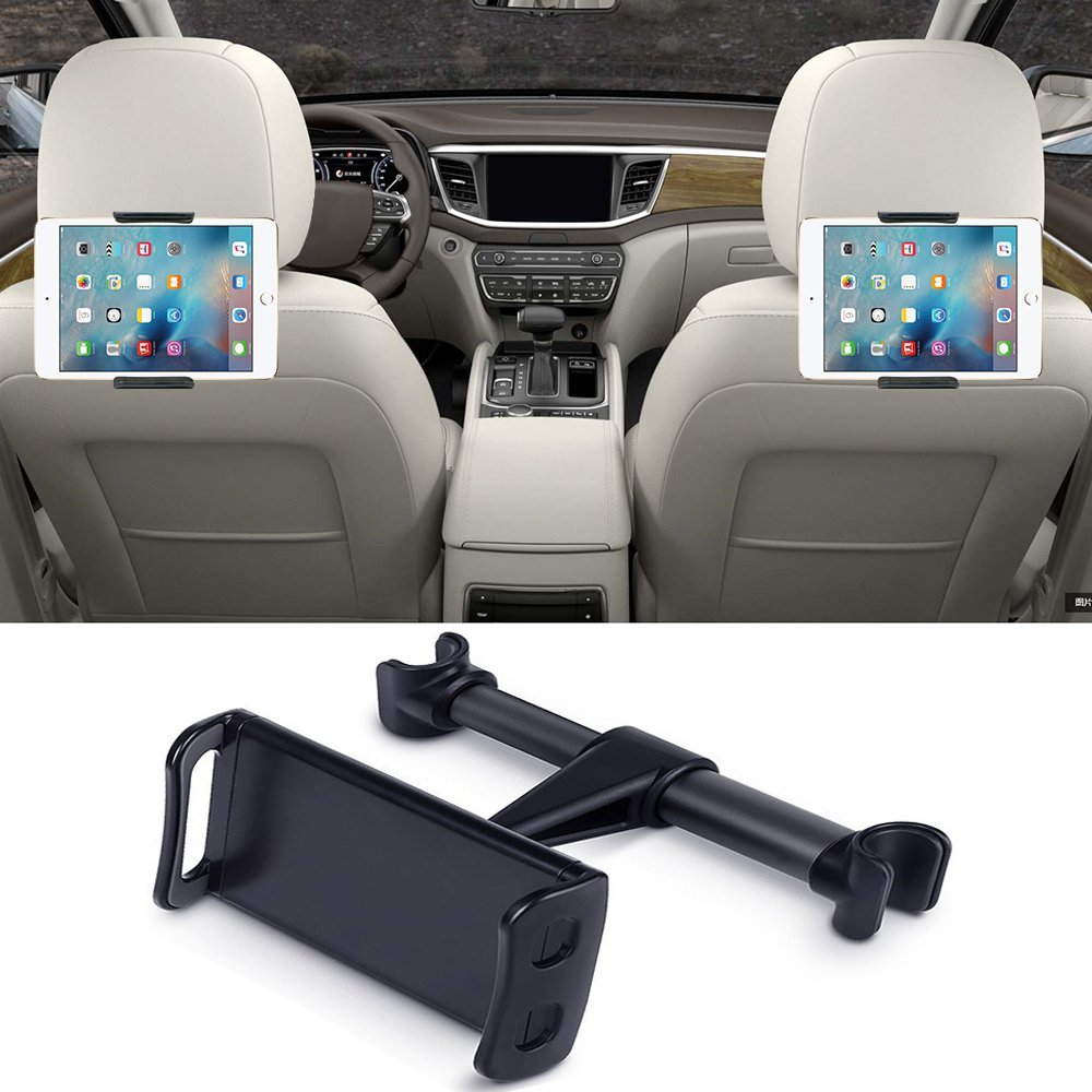 Supporto Per Tablet Da Auto - Regolabile Per Sedile Posteriore, Per Appoggi Testa, Compatibile 4-11 Pollici - Foto 6